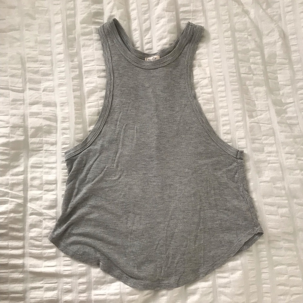 Grey brandy melville tank top